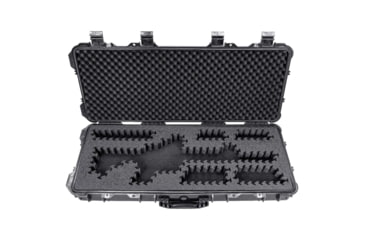 Image of Eylar 38in Hard Rifle Case Equipped w/Ragar XP Crosslinked Foam Insert, Black, SA00013-BLK-RG-XP