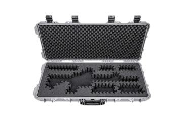 Image of Eylar 38in Hard Rifle Case Equipped w/Ragar XP Crosslinked Foam Insert, Gray, SA00013-GRA-RG-XP