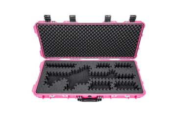 Image of Eylar 38in Hard Rifle Case Equipped w/Ragar XP Crosslinked Foam Insert, Pink, SA00013-PNK-RG-XP