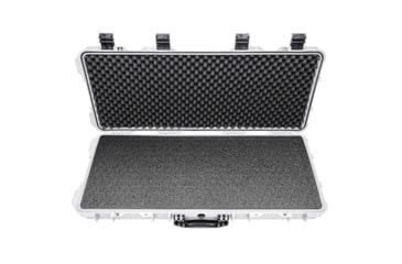 Image of Eylar 38in Hard Rifle Case Equipped w/Ragar XP Crosslinked Foam Insert, White, SA00013-WHI-RG-XP