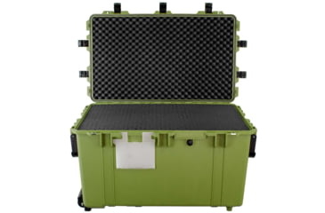 Image of Eylar 3XL 32in Waterproof Transport Roller Gear, Camera, Tools, Equipment Hard Case w/Foam, Green, SA00033-GRN