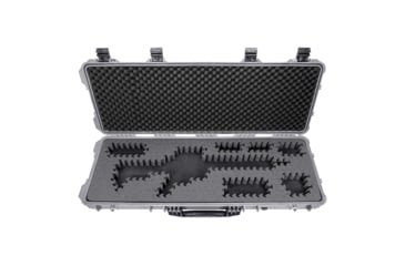 Image of Eylar 44in Hard Rifle Case Equipped w/Ragar XP Crosslinked Foam Insert, Gray, SA00008-GRA-RG-XP