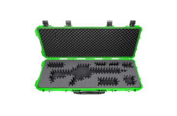 Image of Eylar 44in Hard Rifle Case Equipped w/Ragar XP Crosslinked Foam Insert, Neon Green, SA00008-NGRN-RG-XP