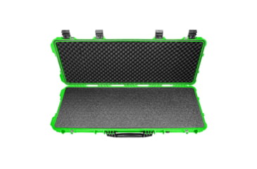 Image of Eylar 44in Hard Rifle Case Equipped w/Ragar XP Crosslinked Foam Insert, Neon Green, SA00008-NGRN-RG-XP
