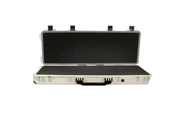 Image of Eylar 44in Protective Roller Rifle Case Waterproof &amp; Shock Proof w/ Foam by Eylar, White, SA00008-Whi