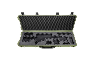 Image of Eylar 48in Hard Rifle Case Equipped w/Ragar XP Crosslinked Foam Insert, Green, SA00014-GRN-RG-XP