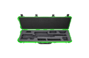 Image of Eylar 53in Hard Rifle Case Equipped w/Ragar XP Crosslinked Foam Insert, Neon Green, SA00015-NGRN-RG-XP