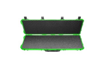 Image of Eylar 53in Hard Rifle Case Equipped w/Ragar XP Crosslinked Foam Insert, Neon Green, SA00015-NGRN-RG-XP