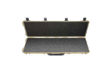 Image of Eylar 53in Hard Rifle Case Equipped w/Ragar XP Crosslinked Foam Insert, Tan, SA00015-TAN-RG-XP