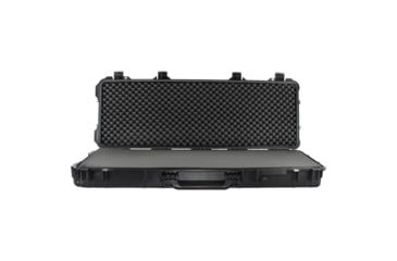 Image of Eylar 53in Protective Roller Rifle Case Water and Shock Resistant w/ Foam, Black, SA00015