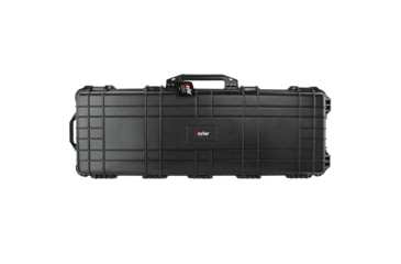 Image of Eylar 53in Protective Roller Rifle Case Water and Shock Resistant w/ Foam, Black, SA00015