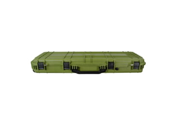 Image of Eylar 53in Protective Roller Rifle Case Water and Shock Resistant w/ Foam, Green, SA00015-Grn