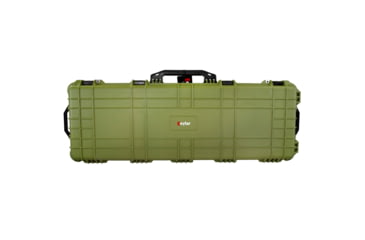 Image of Eylar Extra Large 53in Waterproof Roller Hard Rifle Case w/Foam, Green, SA00015-GRN