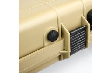 Image of Eylar 53in Protective Roller Rifle Case Water and Shock Resistant w/ Foam, Tan, SA00015-Tan