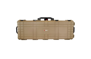 Image of Eylar Extra Large 53in Waterproof Roller Hard Rifle Case w/Foam, Tan, SA00015-TAN