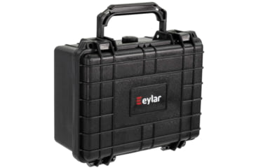 Image of Eylar Compact 9.12in Waterproof Gear Hard Case w/Foam, Black, SA00042