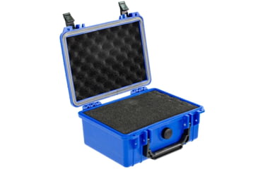 Image of Eylar Compact 9.12in Waterproof Gear Hard Case w/Foam, Blue, SA00042-BLU