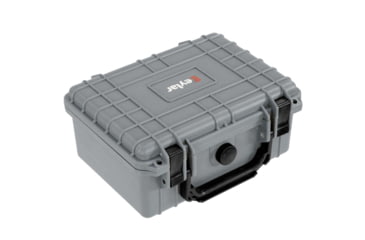Image of Eylar Compact 9.12in Waterproof Gear Hard Case w/Foam, Gray, SA00042-GRA