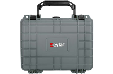 Image of Eylar Compact 9.12in Waterproof Gear Hard Case w/Foam, Gray, SA00042-GRA