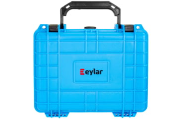 Image of Eylar Compact 9.12in Waterproof Gear Hard Case w/Foam, Light Blue, SA00042-LBLU