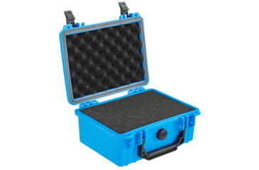 Image of Eylar Compact 9.12in Waterproof Gear Hard Case w/Foam, Light Blue, SA00042-LBLU