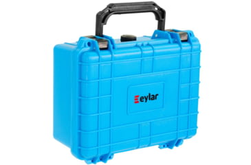 Image of Eylar Compact 9.12in Waterproof Gear Hard Case w/Foam, Light Blue, SA00042-LBLU