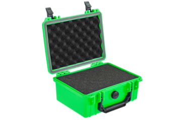 Image of Eylar Compact 9.12in Waterproof Gear Hard Case w/Foam, Neon Green, SA00042-NGRN