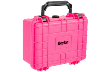 Image of Eylar Compact 9.12in Waterproof Gear Hard Case w/Foam, Pink, SA00042-PIN