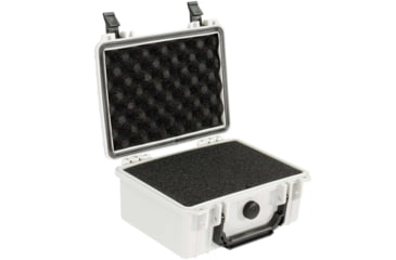 Image of Eylar Compact 9.12in Waterproof Gear Hard Case w/Foam, Polar White, SA00042-WHI