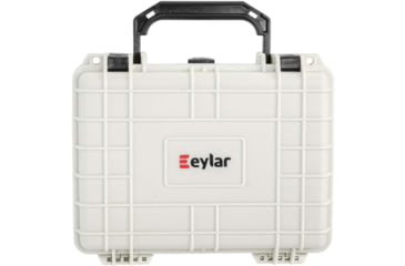 Image of Eylar Compact 9.12in Waterproof Gear Hard Case w/Foam, Polar White, SA00042-WHI