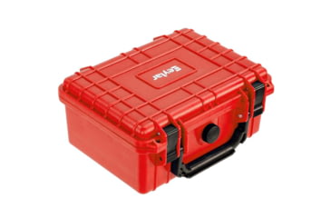 Image of Eylar Compact 9.12in Waterproof Gear Hard Case w/Foam, Red, SA00042-RED
