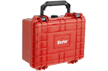 Image of Eylar Compact 9.12in Waterproof Gear Hard Case w/Foam, Red, SA00042-RED