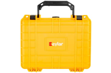 Image of Eylar Compact 9.12in Waterproof Gear Hard Case w/Foam, Yellow, SA00042-YLW