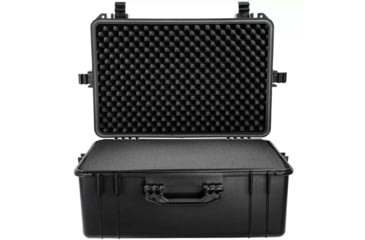 Image of Eylar Extra Large 24in Waterproof Deep Protective Equipment Hard Case w/Foam, Black, SA00039
