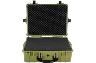 Image of Eylar Extra Large 24in Waterproof Hard Camera and Gear Case w/Foam, Green, SA00041-GRN