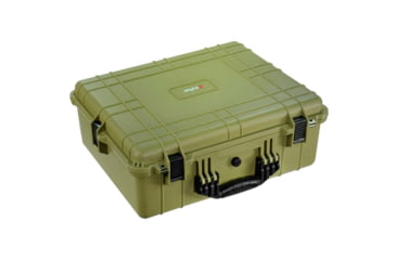 Image of Eylar Extra Large 24in Waterproof Hard Camera and Gear Case w/Foam, Green, SA00041-GRN