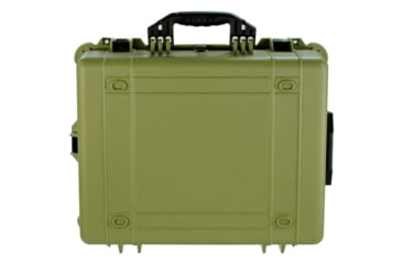 Image of Eylar Extra Large 24in Waterproof Hard Camera and Gear Case w/Foam, Green, SA00041-GRN