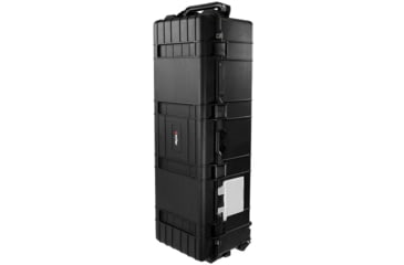 Image of Eylar Extra Large 44in Waterproof Deep Heavy Transport Stacker Roller Rifle Hard Case w/Foam, Black, SA00028