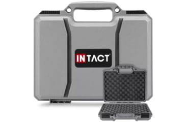 Image of Eylar Intact 11.7in Stacker Series Hard Shell Handgun Case w/Foam, Gray, NG00001-GRA