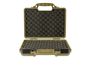 Image of Eylar Intact 11.7in Stacker Series Hard Shell Handgun Case w/Foam, Green, NG00001-GRN