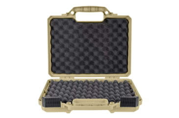 Image of Eylar Intact 11.7in Stacker Series Hard Shell Handgun Case w/Foam, Tan, NG00001-TAN