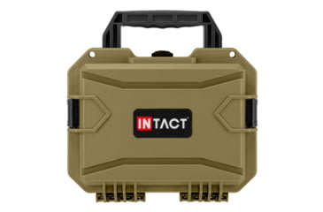 Image of Eylar Intact 11.8in Stacker Series Compact Hard Gear Case w/Foam, Dark Earth, NG00010-GRN
