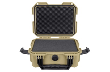 Image of Eylar Intact 11.8in Stacker Series Compact Hard Gear Case w/Foam, Tan, NG00010-TAN