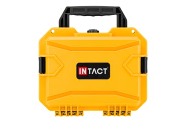 Image of Eylar Intact 11.8in Stacker Series Compact Hard Gear Case w/Foam, Yellow, NG00010-YLW
