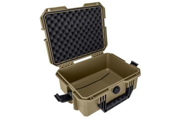 Image of Eylar Intact 13.8in Stacker Series Compact Hard Gear Case w/Foam, Dark Earth, NG00011-GRN