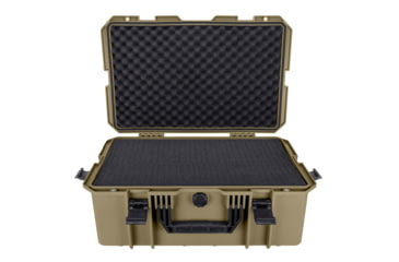 Image of Eylar Intact 21.6in Stacker Series Standard Hard Gear Case w/Foam, Dark Earth, NG00012-GRN