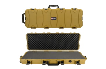 Image of Eylar Intact 39in Stacker Series Hard Roller Rifle Case w/Foam, Brown, NG00003-BRN