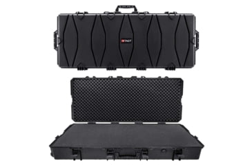 Image of Eylar Intact 48in Stacker Series Deep Wide Roller Rifle Gear Case w/Foam, Black, NG00005-BLK