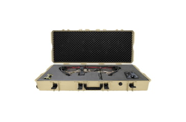 Image of Eylar Intact 48in Stacker Series Deep Wide Roller Rifle Gear Case w/Foam, Tan, NG00005-TAN