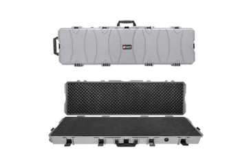 Image of Eylar Intact 54in Stacker Series Hard Roller Rifle Case w/Foam, Gray, NG00006-GRA